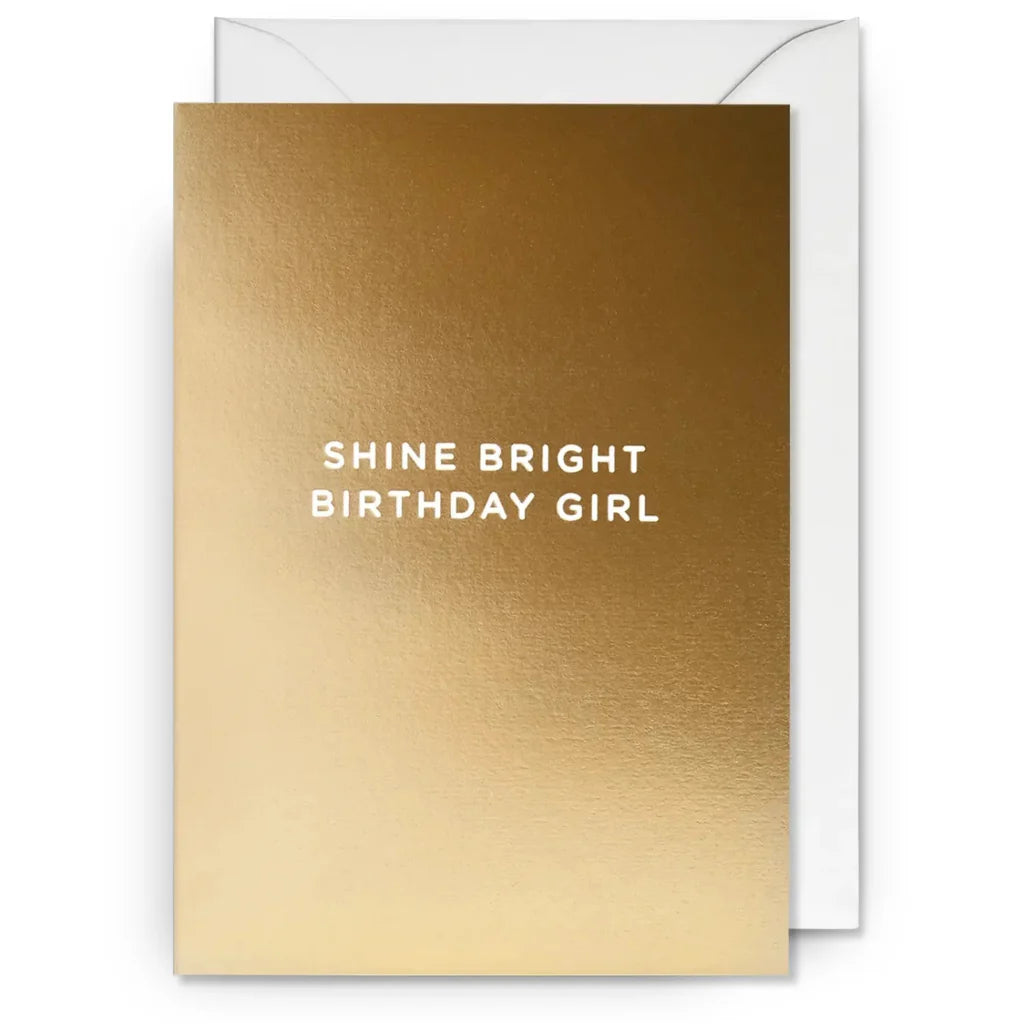 כרטיס ברכה: Shiine Bright Birthday Girl