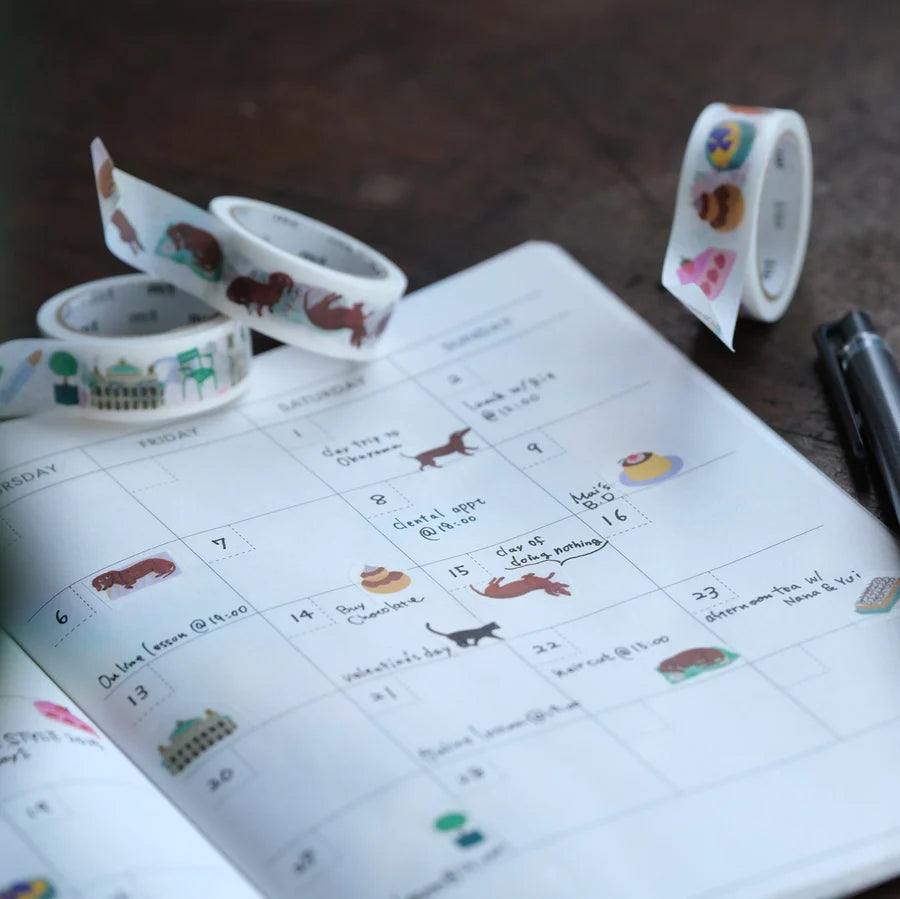 וואשי טייפ: Sausage Dog