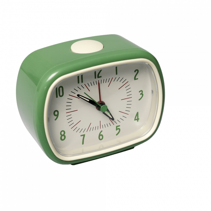 שעון מעורר רטרו - ירוק