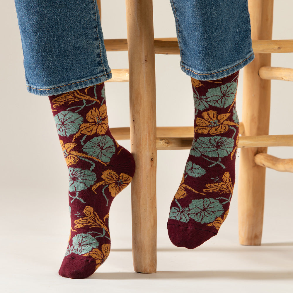 הקולקציה של ODEL - כובע נזיר- בורדו