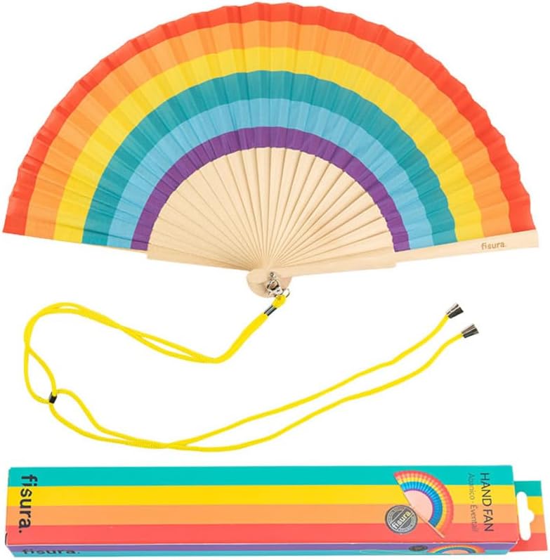 מניפת בד - Rainbow