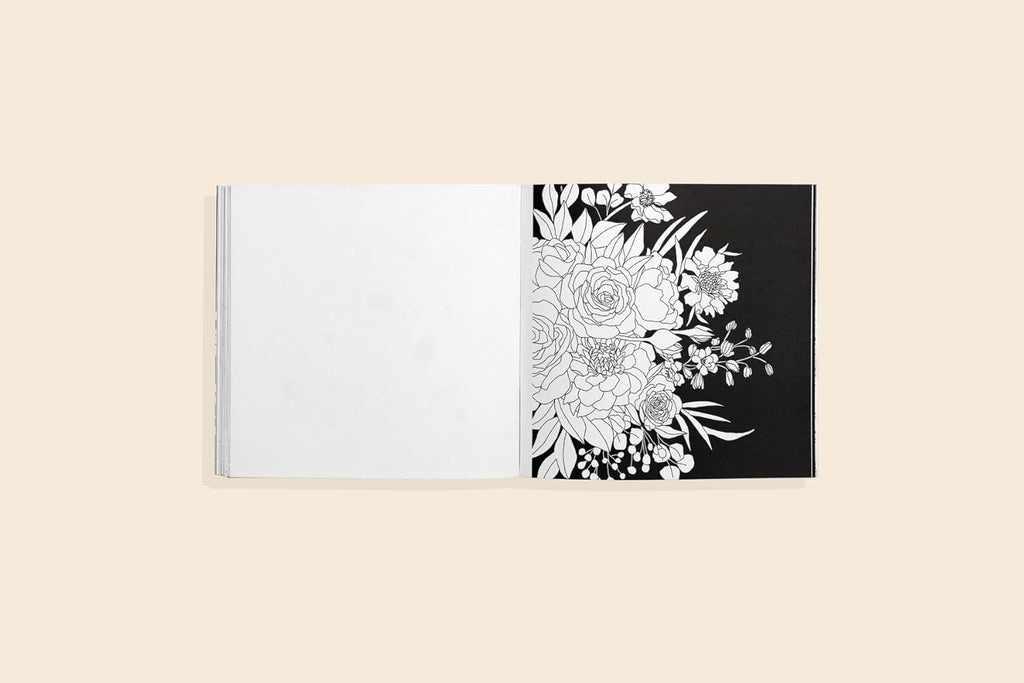 Bloom (Mini): 5-Minute Floral Coloring Book