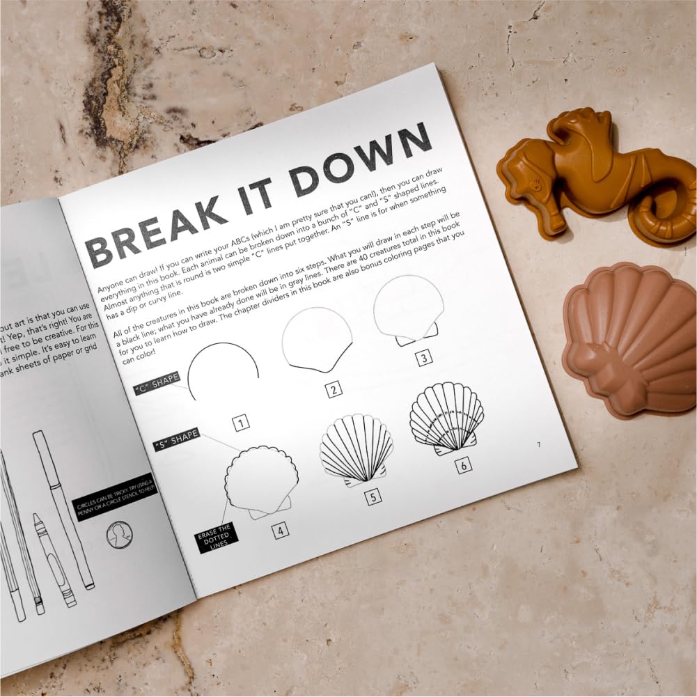 Under the Sea: How to Draw Books for Kids