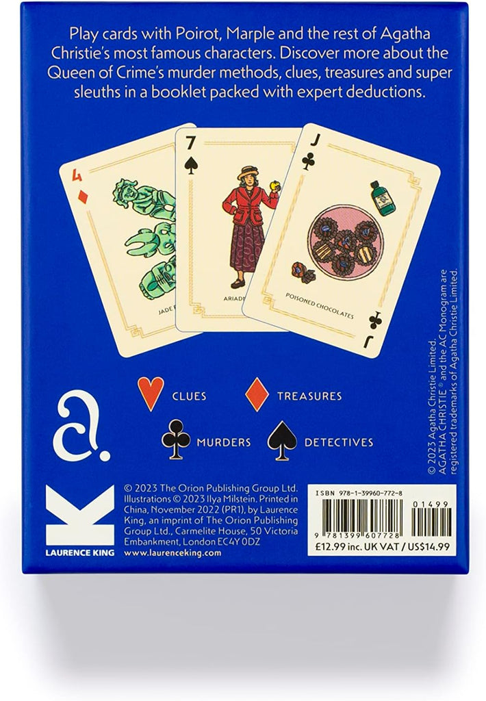 חבילת קלפים  - Laurence King Agatha Christie