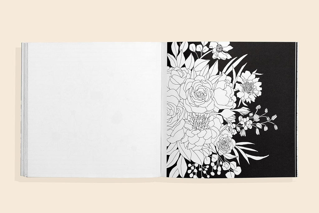 Bloom (Mini): 5-Minute Floral Coloring Book