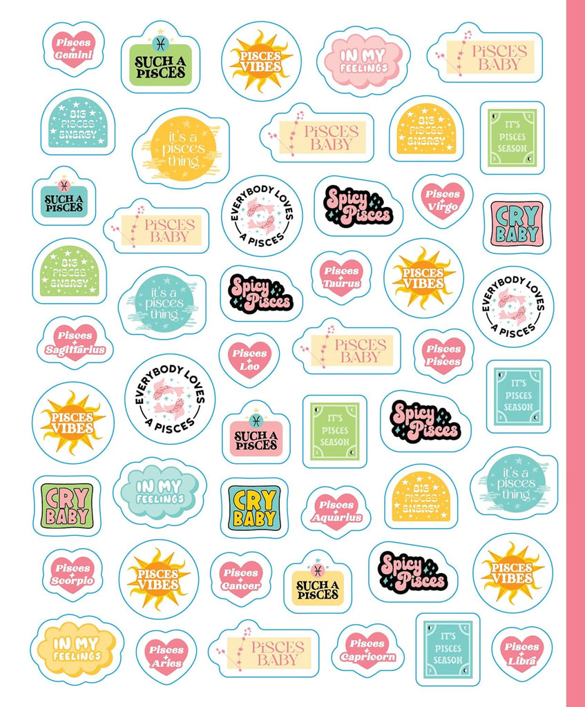 So. Many. Astrology  Stickers.: סגול