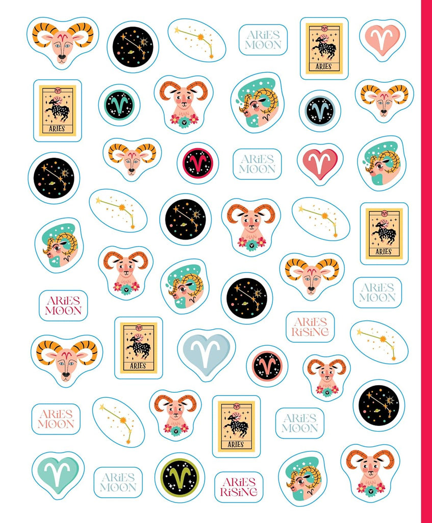 So. Many. Astrology  Stickers.: סגול