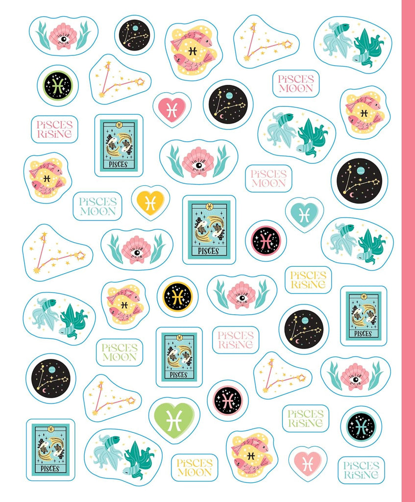 So. Many. Astrology  Stickers.: סגול