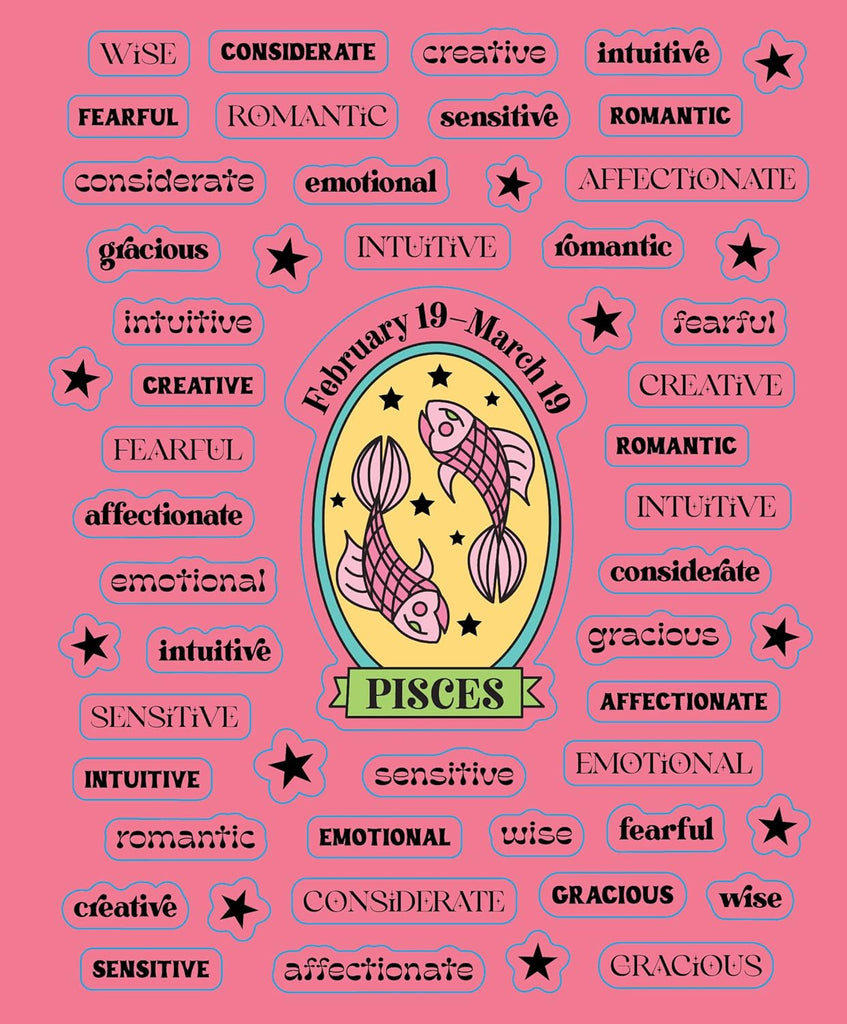 So. Many. Astrology  Stickers.: סגול