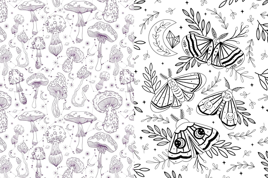 ספר מדבקות, צביעה ופעילויות – Oddities & Curiosities