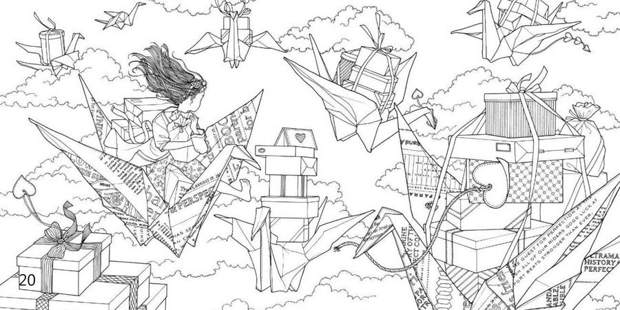 The Night Voyage:  Coloring Book