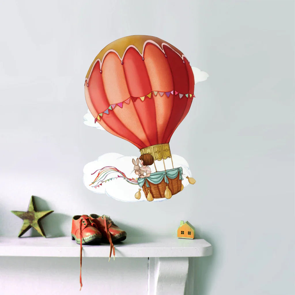 מדבקת קיר : Hot Air Balloons