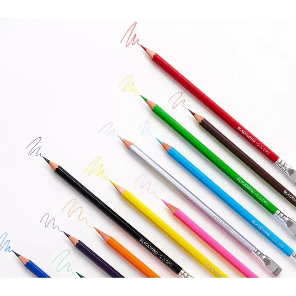 מארז 12 עפרונות צבעוניים: Blackwing Colors