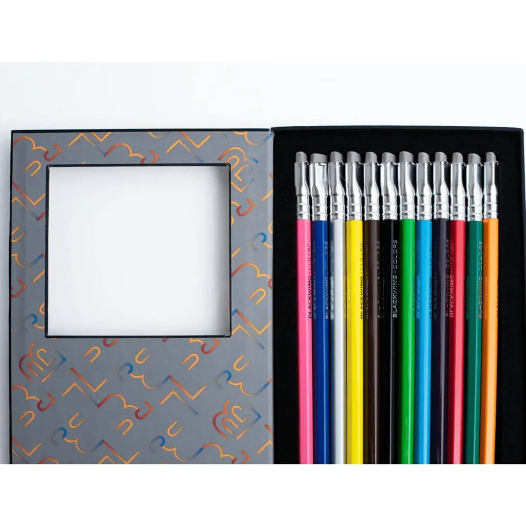 מארז 12 עפרונות צבעוניים: Blackwing Colors