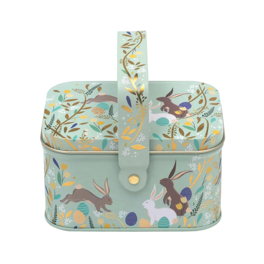 קופסת פח סלסלה : bunnies