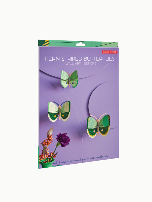 יצירה בנייר:  Gold Rim Butterflie סט