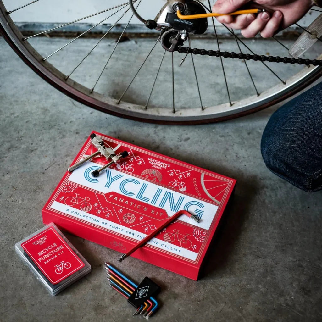 ערכה לתיקון אופניים: Cycling Fanatic's Kit