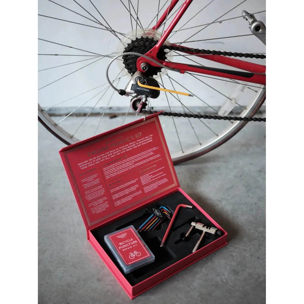 ערכה לתיקון אופניים: Cycling Fanatic's Kit