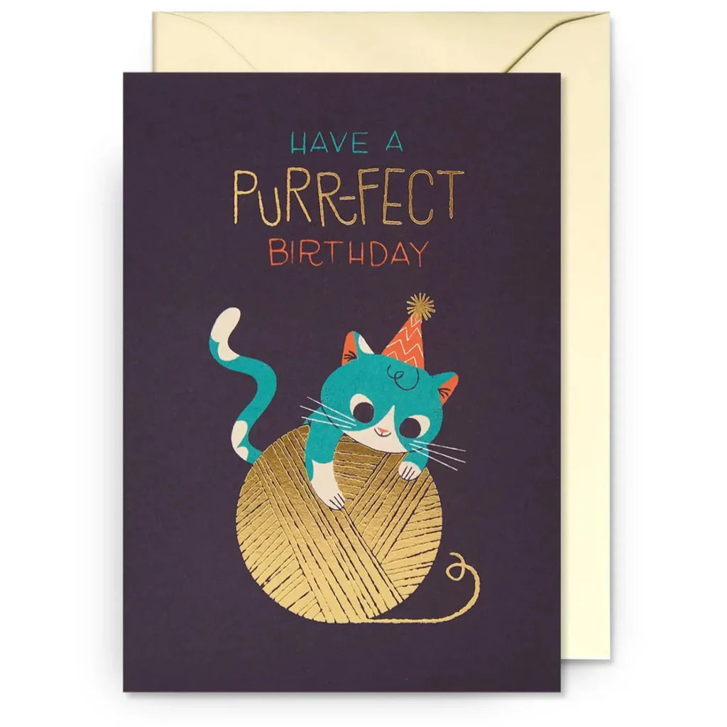 כרטיס ברכה: To A Purr-fect