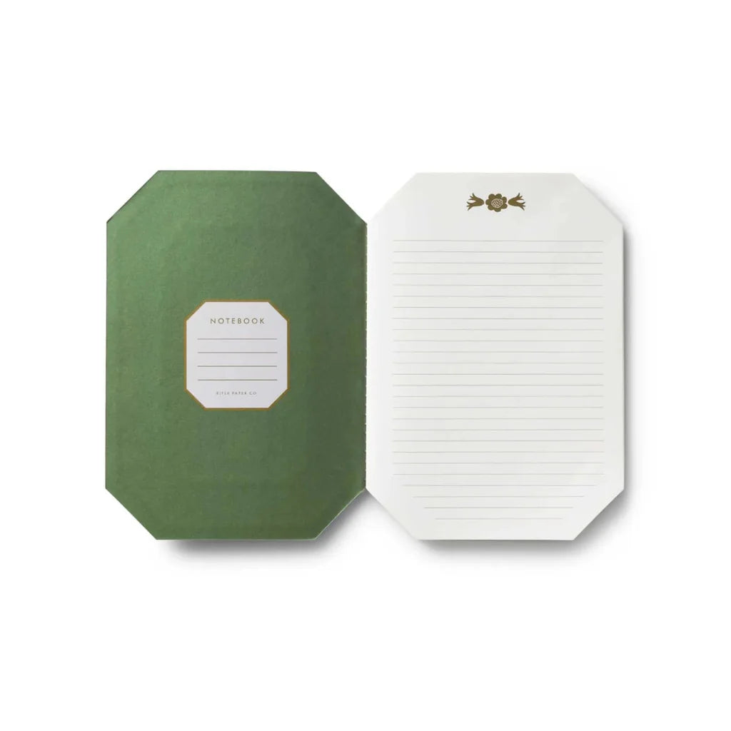 מחברת תפורה :  Gemma ירוקה