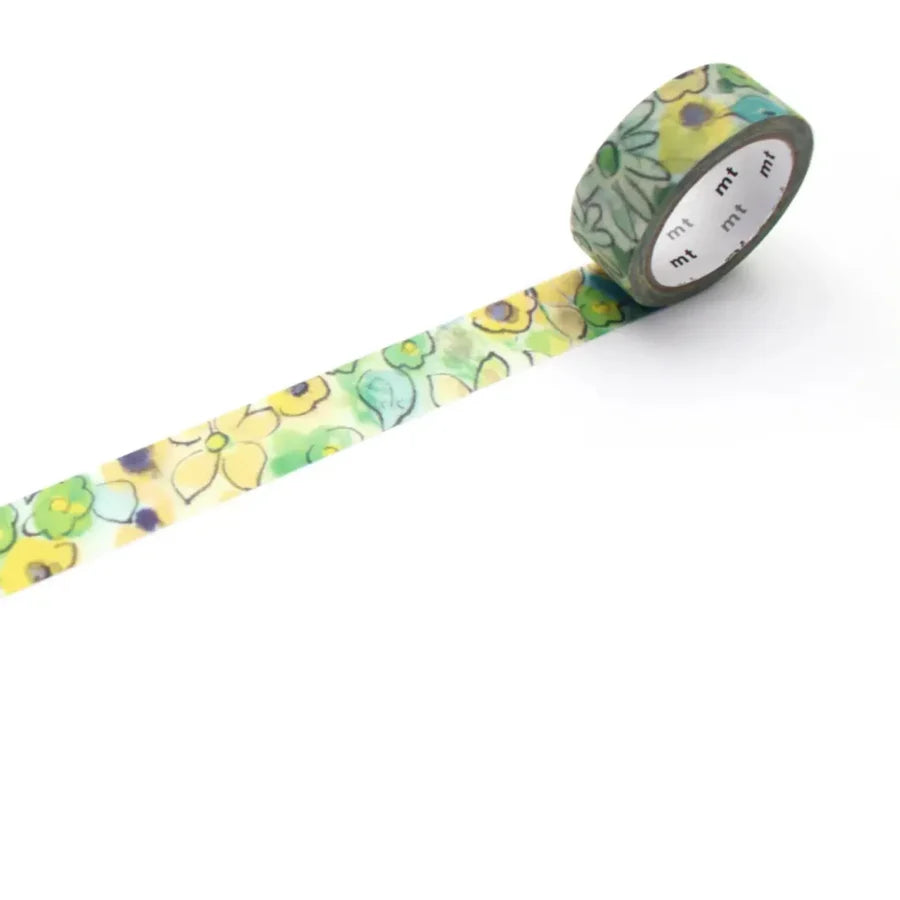 וואשי טייפ: Flower Patterns