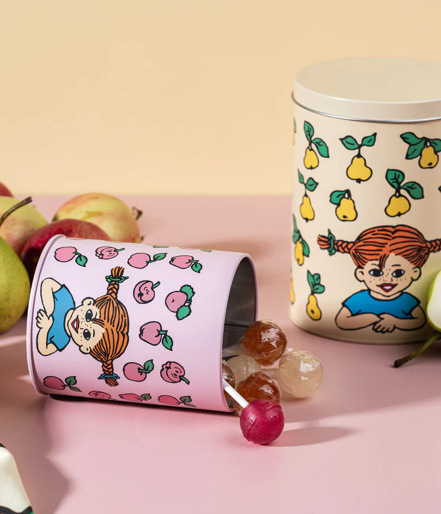 סט של זוג קופסאות פח : Pippi Fruits