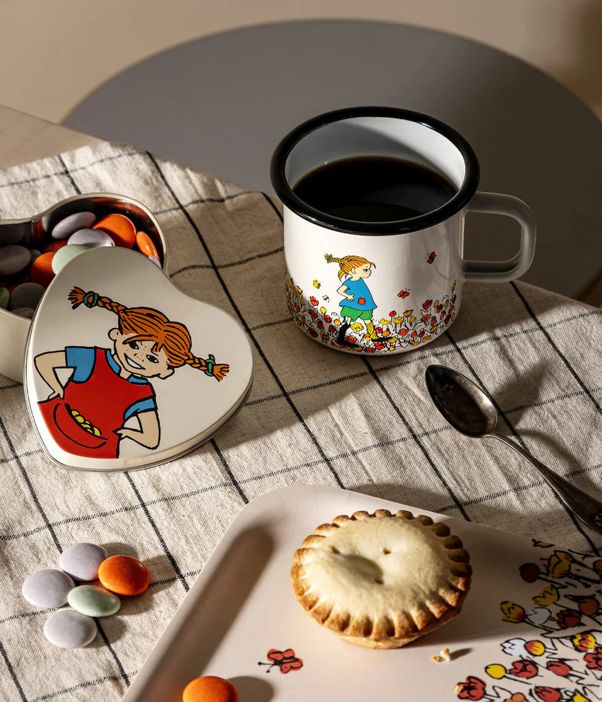 ספל אמייל :  Be More Pippi M