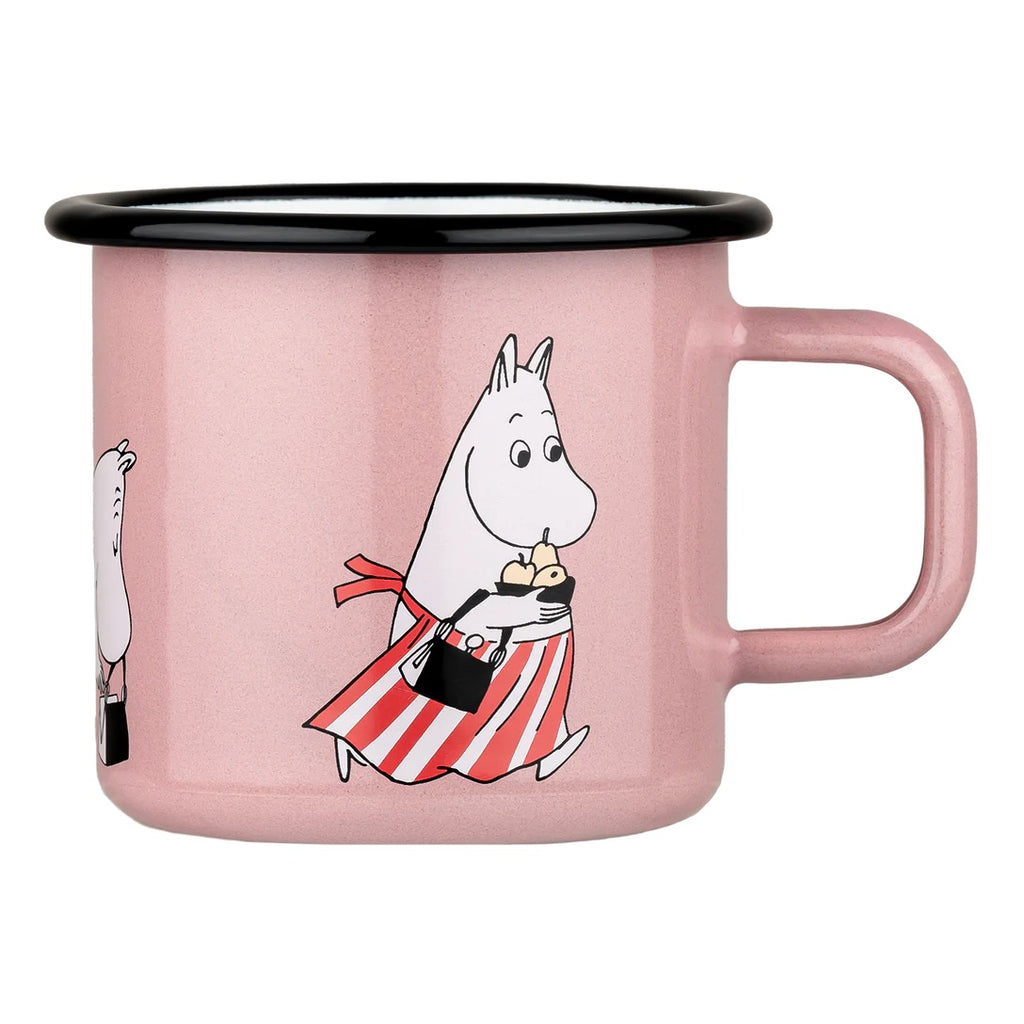 ספל אמייל : Moominmamma, Pink M