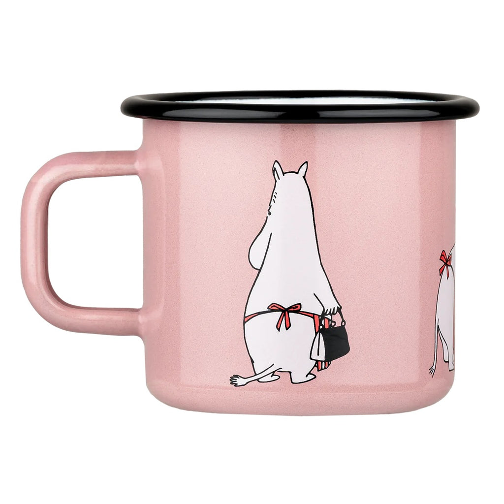 ספל אמייל : Moominmamma, Pink M