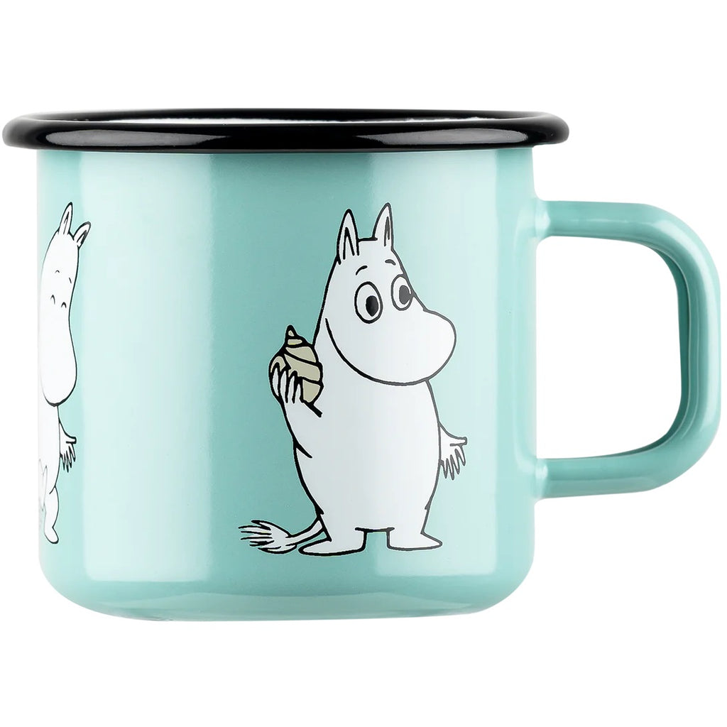 ספל אמייל : Moomin , Mint M