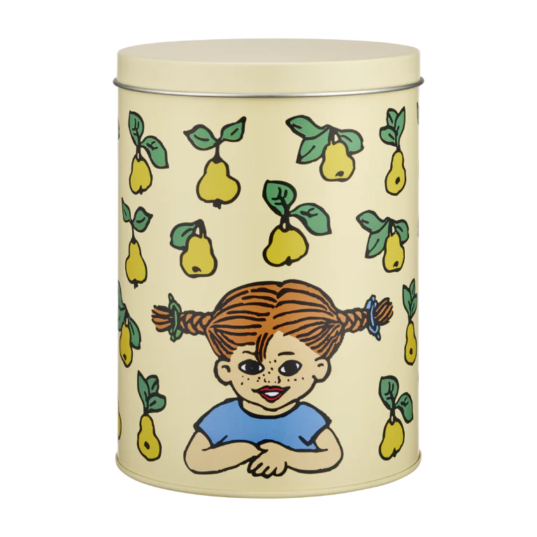 סט של זוג קופסאות פח : Pippi Fruits