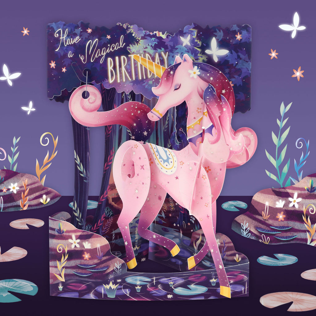 כרטיס פופאפ - Magical Birthday