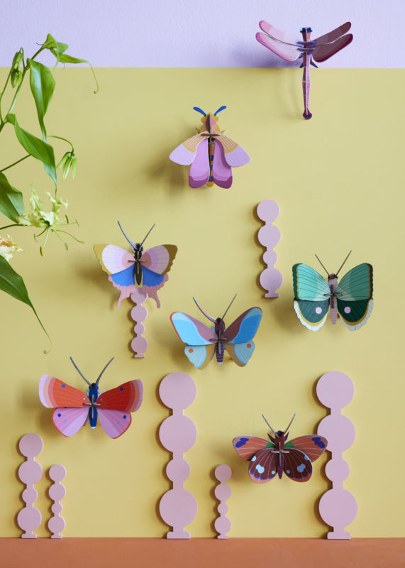 יצירה בנייר:  Speckled Copper Butterfly