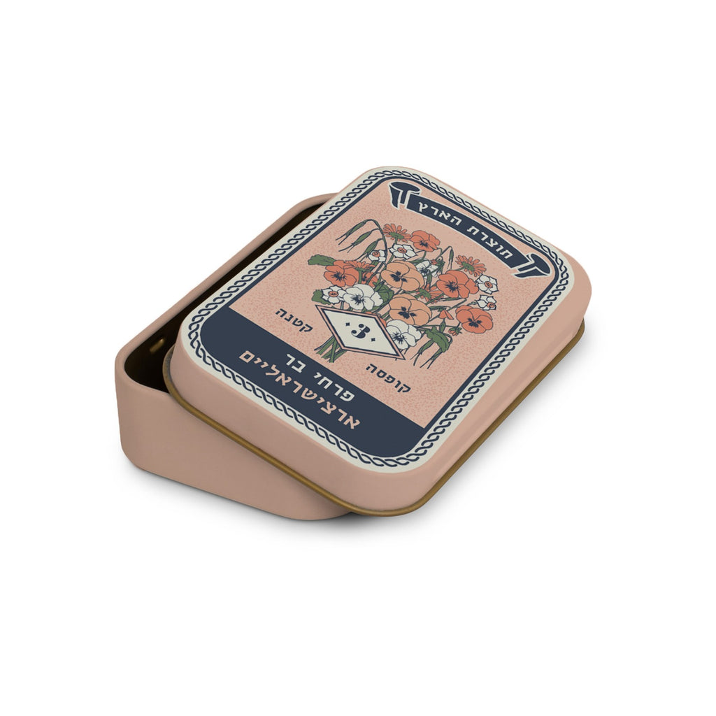 קופסת פח קטנה Wild : פרחי קיץ