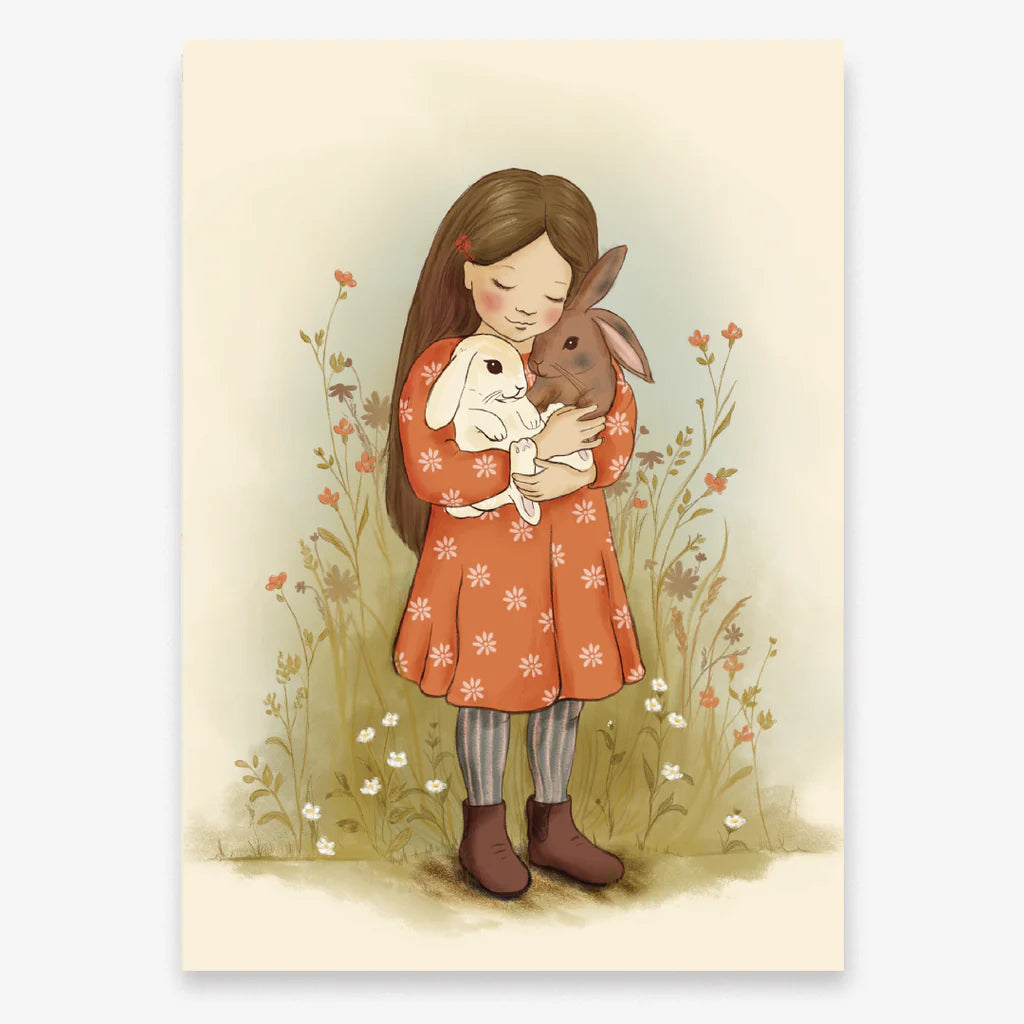 גלויה :  The Bunny Garden