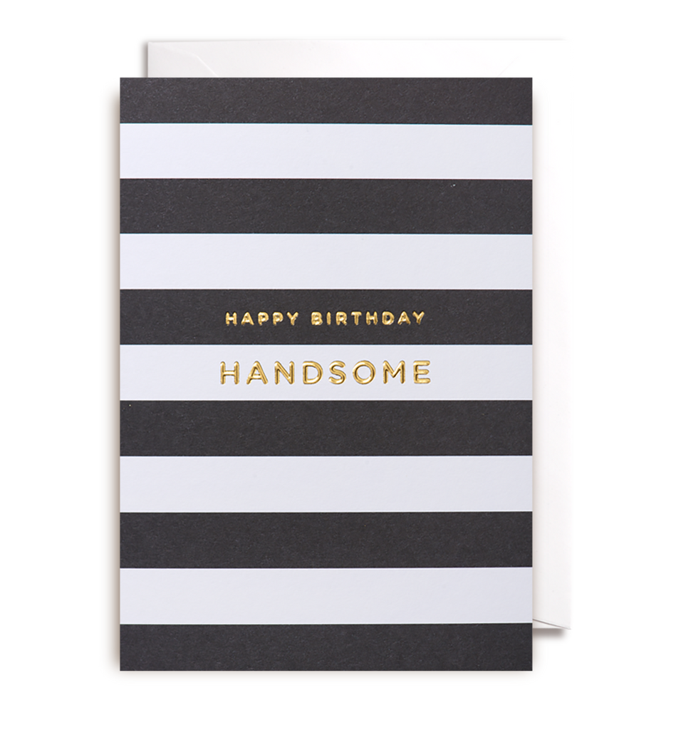 כרטיס ברכה: Happy B-Day Handsome