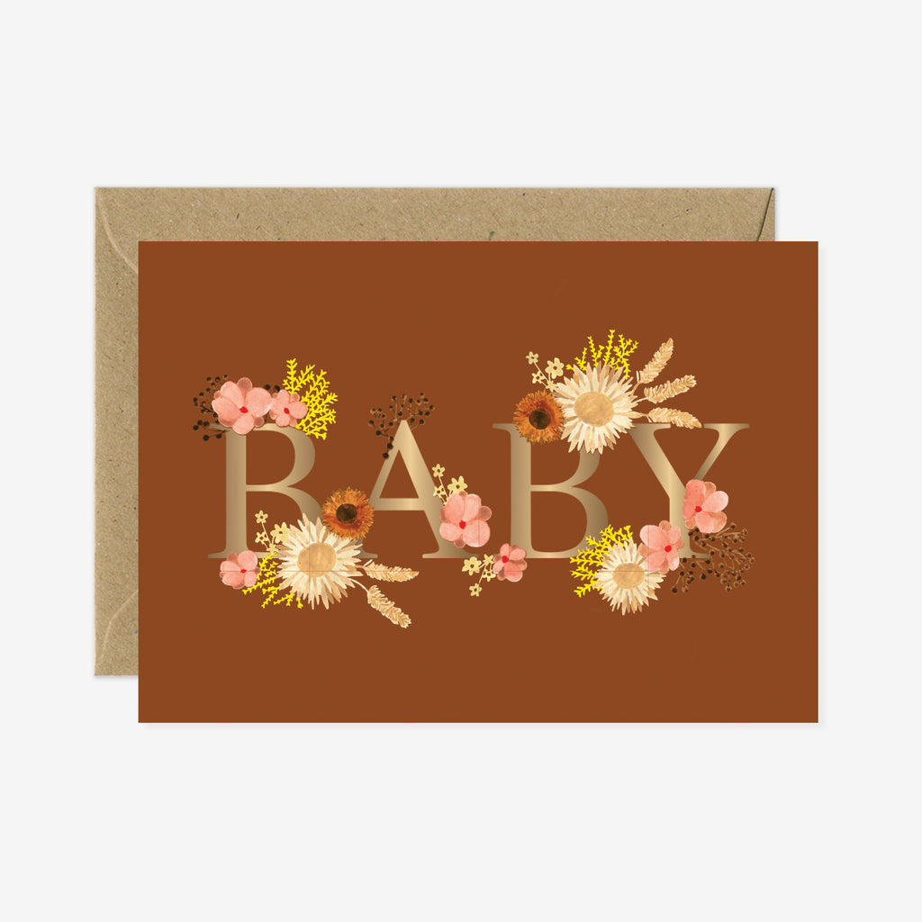 כרטיס ברכה: Baby Bouquet