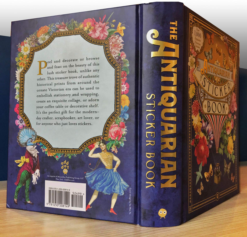 ספר מדבקות The Antiquarian Sticker Book