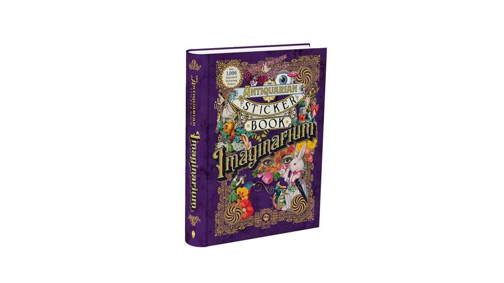 ספר מדבקות The Antiquarian Sticker Book: Imaginarium