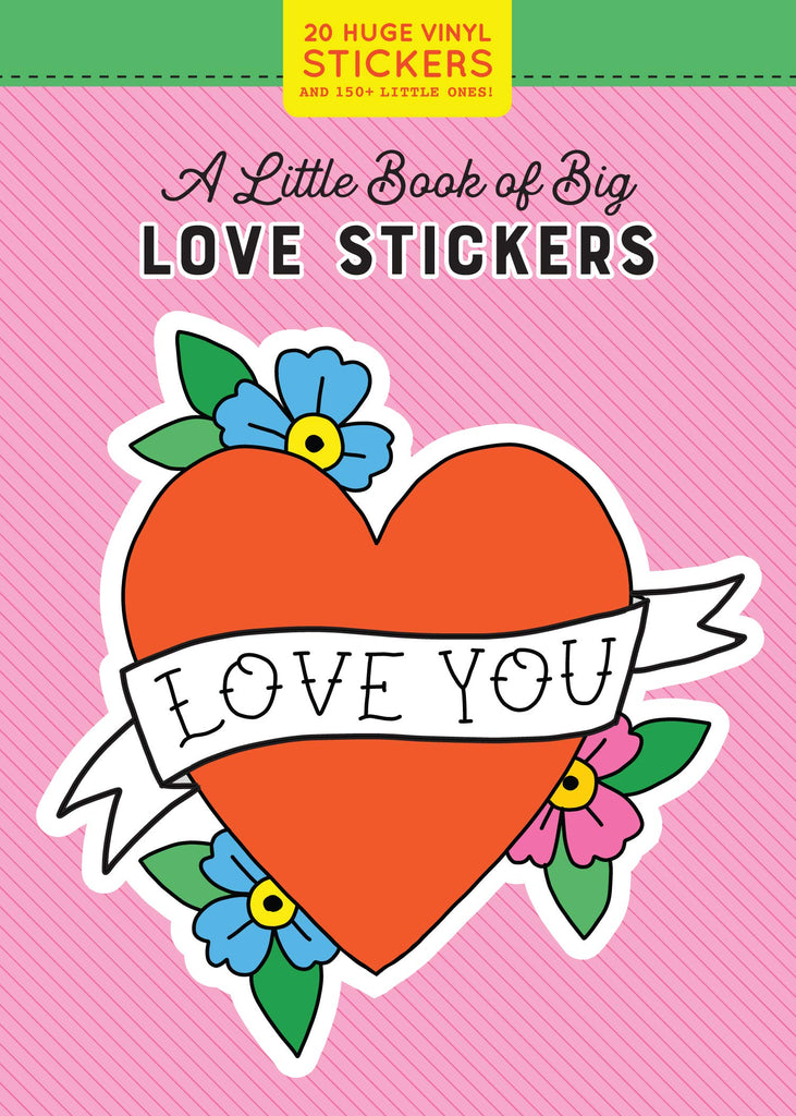 ספר מדבקות  A Little Book of Big Love Stickers