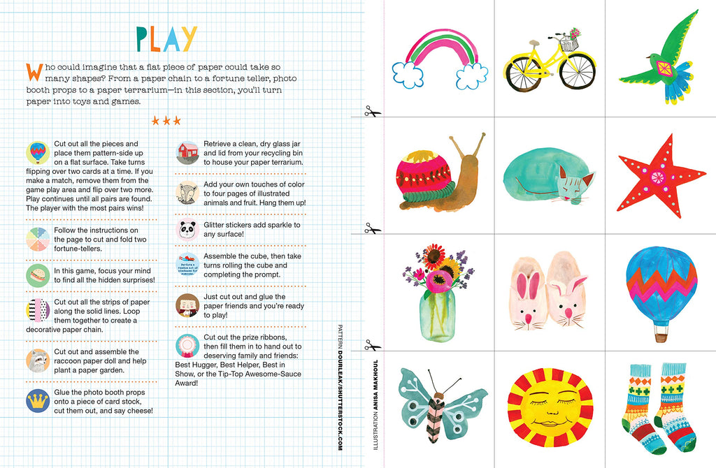 The Kids' Book of Paper Love: Write. Craft. Play. Share