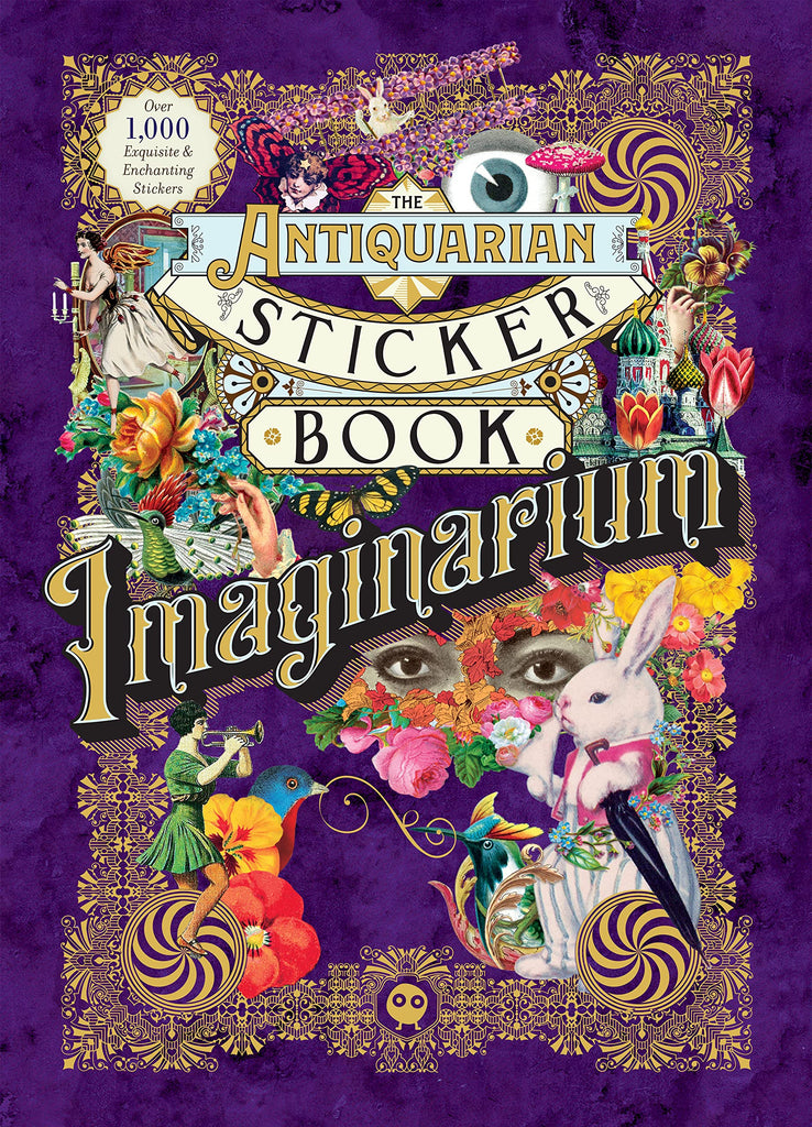 ספר מדבקות The Antiquarian Sticker Book: Imaginarium