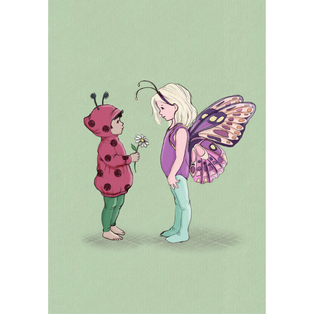 גלויה :Bug Friends