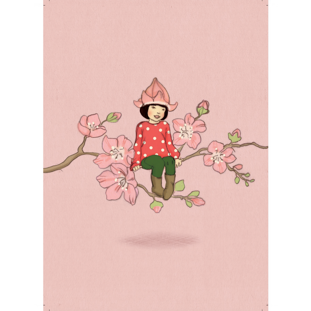 גלויה :Cherry Blossom