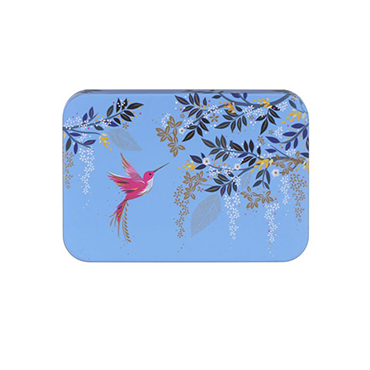 Hummingbird Blue  -  קופסת כיס פח