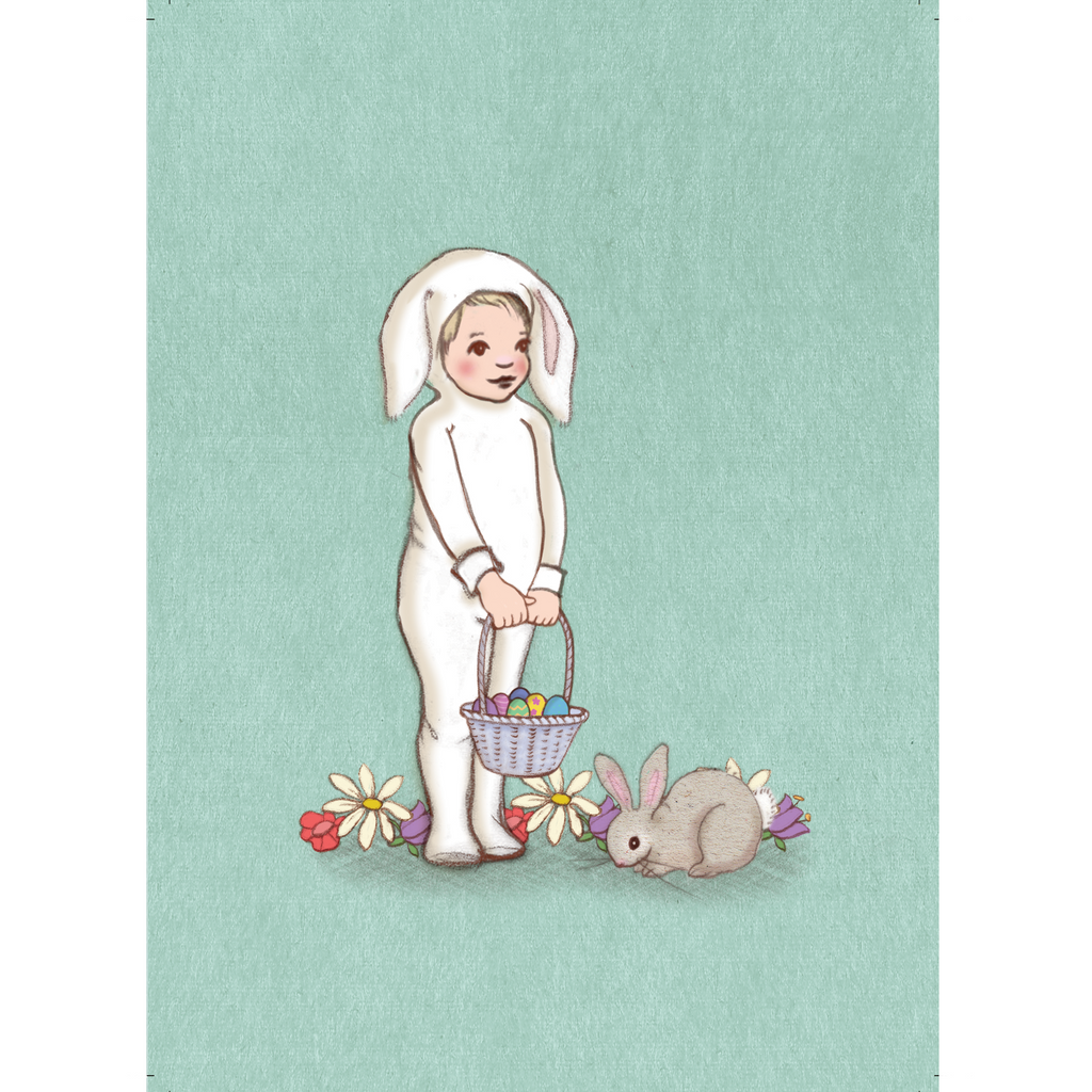 גלויה : Cloud Little Bunny