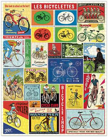 פאזל 1000 חלקים : Bicycles