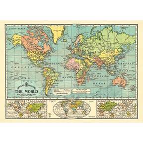 פוסטר : World Map 6
