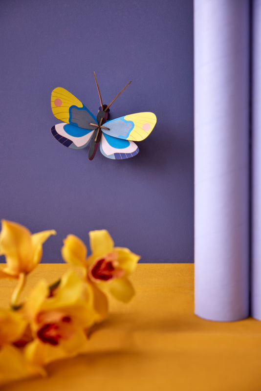 יצירה בנייר: Yellow Monarch Butterfly