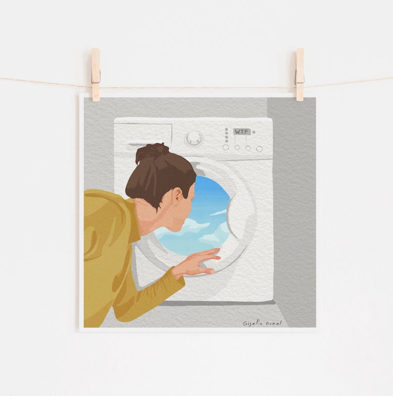 Laundry room - L   הדפס אומנותי